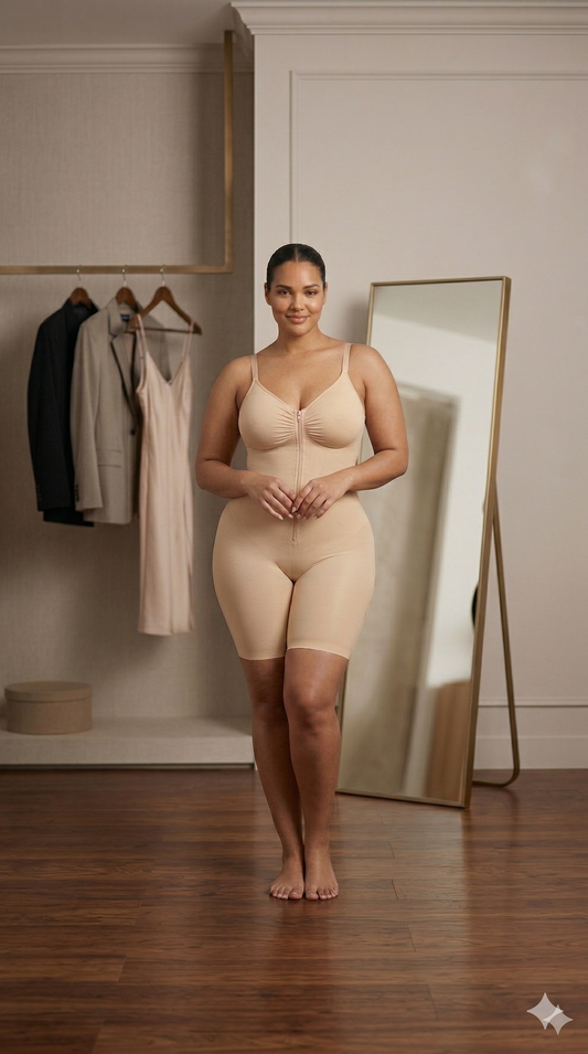 Seamless Butt-Lifting Shapewear Bodysuit