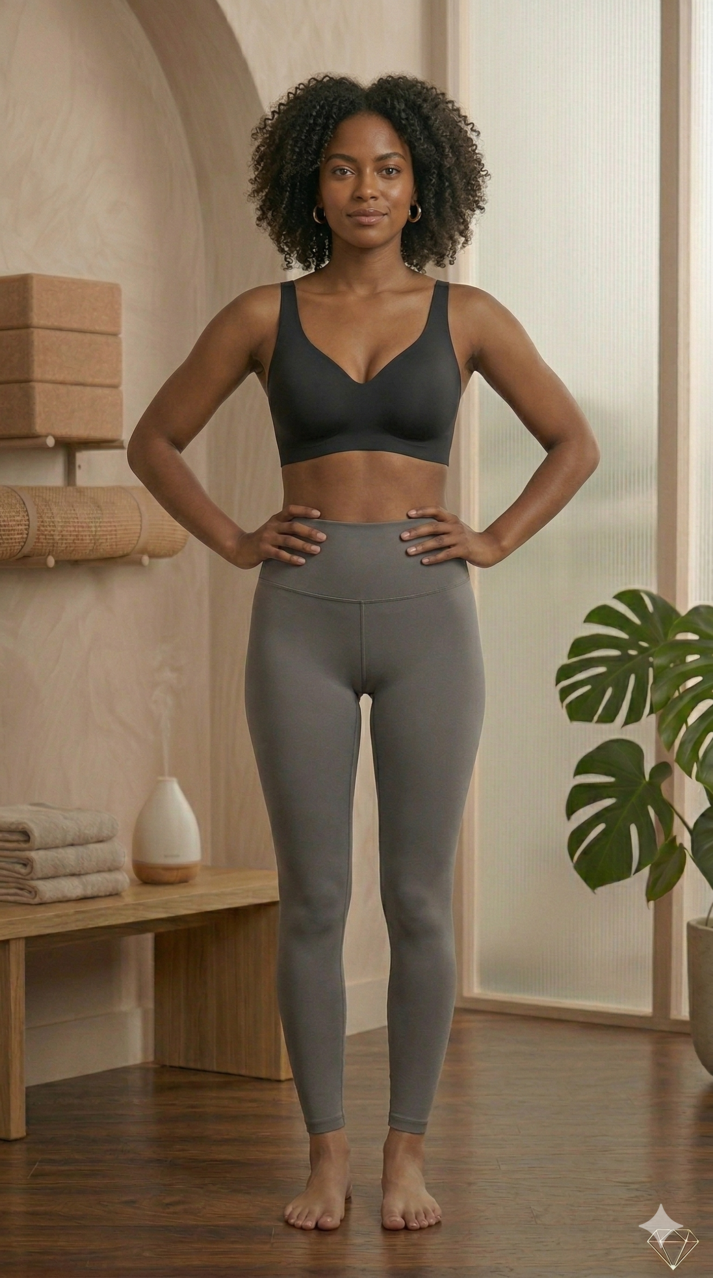 Seamless Deep V Wireless Push Up Bra