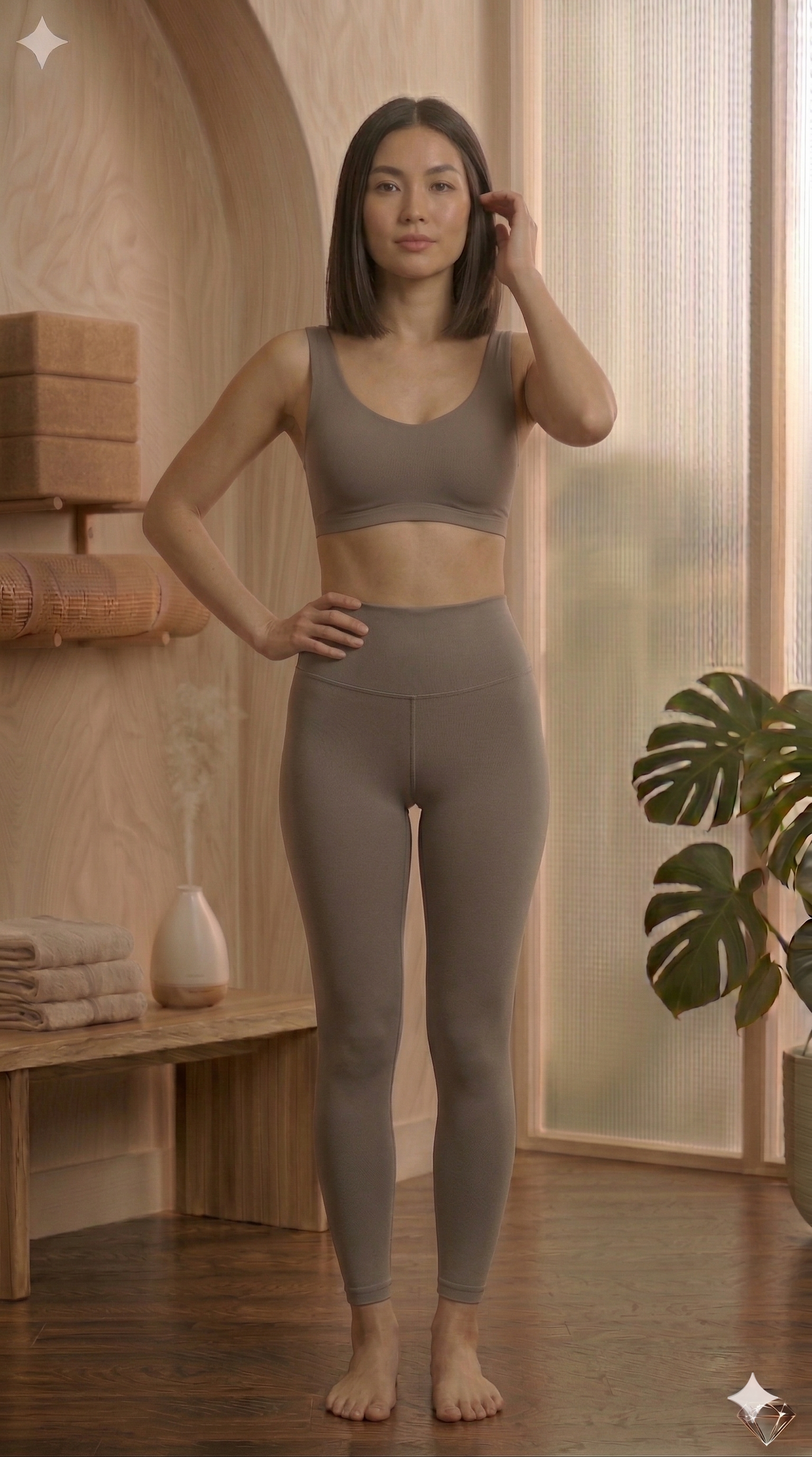 Seamless Deep V Wireless Push Up Bra