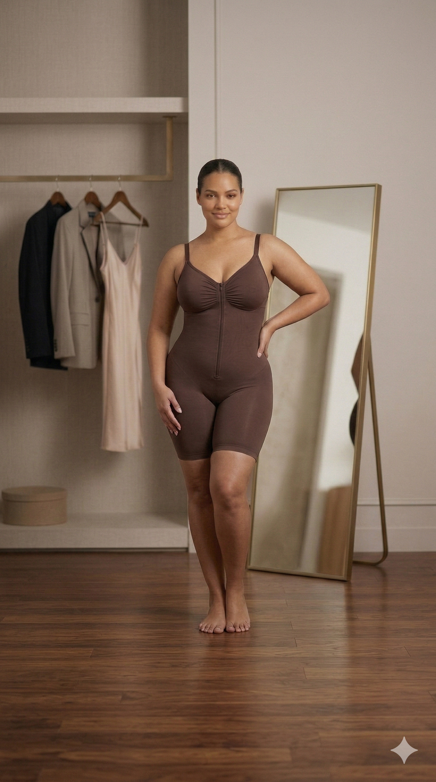 Seamless Butt-Lifting Shapewear Bodysuit