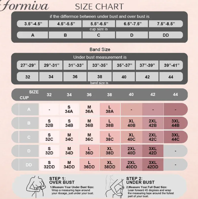 Seamless Deep V Wireless Push Up Bra